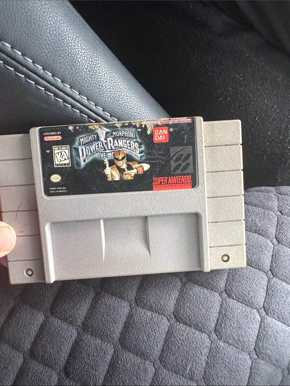 Super Nintendo Mighty Morphin Power Rangers: The Movie -  (Super Nintendo Game)